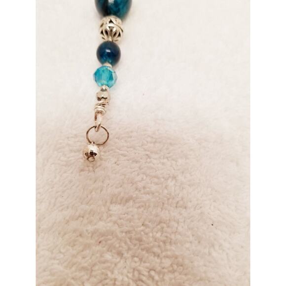 Four turqouis Christmas icicle ornaments c14 - Picture 9 of 9